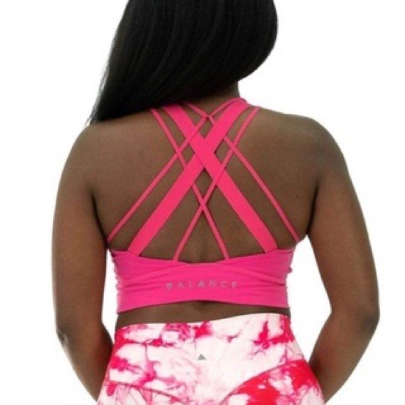 Balance Athletica pink sports bra - Picture 2 of 7